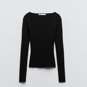 ZARA RIBBED KNIT SWEATER 3390/107